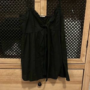 Black spaghetti strap top